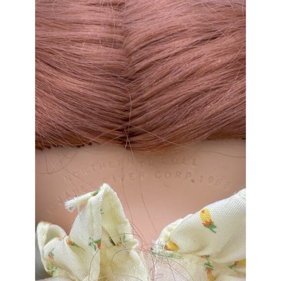 Vintage 1988 Northern Tissue Doll by James River Corp. 16" Red Hair Freckles - Picture 6 of 7